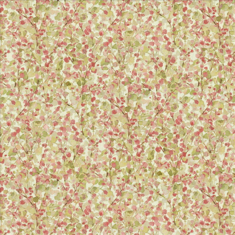 April Showers Blush by Kasmir Fabric 5155 100% Cotton SOUTH KOREA 30,000 Wyzenbeek Double Rubs Horizontal: 27 inches and Vertical: 27 inches 54 - Fabric Carolina -