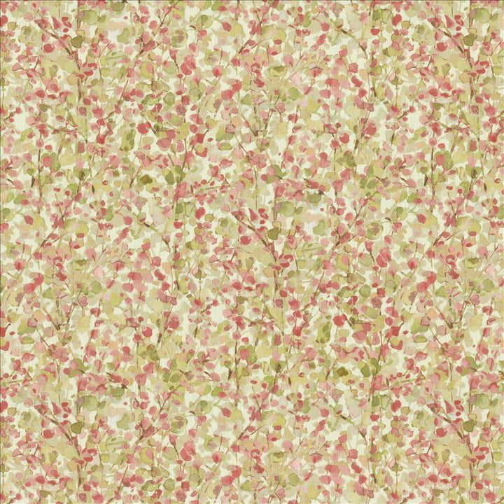 April Showers Blush by Kasmir Fabric 5155 100% Cotton SOUTH KOREA 30,000 Wyzenbeek Double Rubs Horizontal: 27 inches and Vertical: 27 inches 54 - Fabric Carolina -