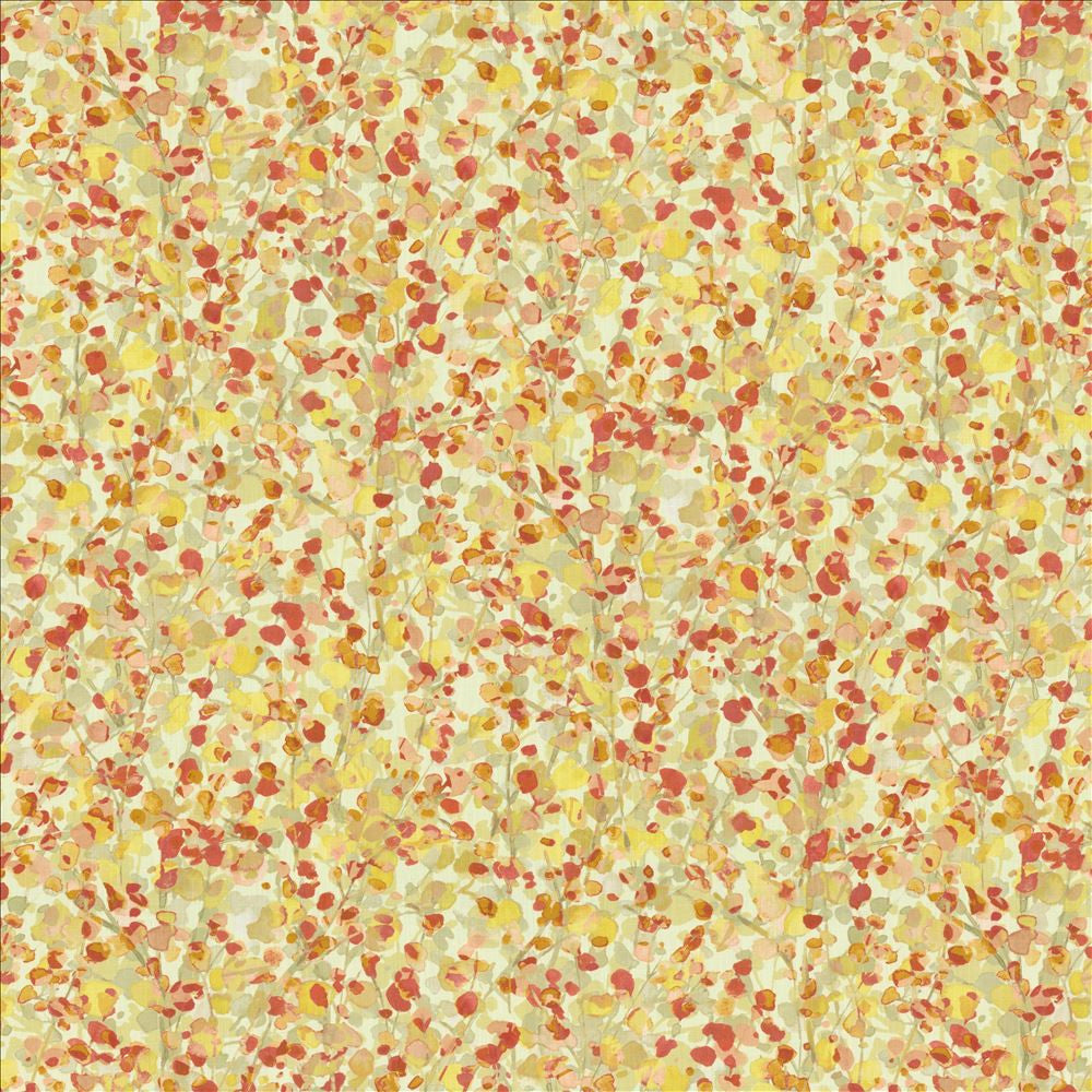 April Showers Harvest by Kasmir Fabric 5155 100% Cotton SOUTH KOREA 30,000 Wyzenbeek Double Rubs Horizontal: 27 inches and Vertical: 27 inches 54 - Fabric Carolina -