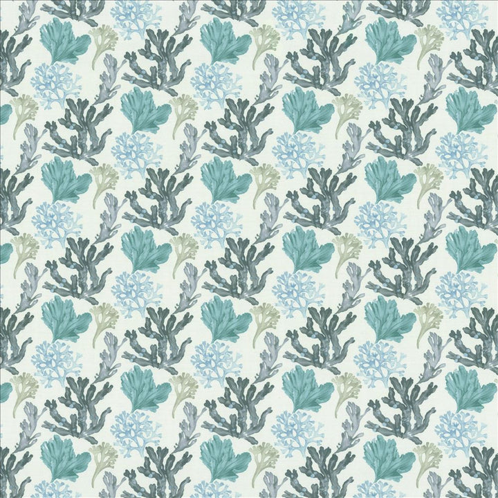 Aquata 55 Blue by Kasmir Fabric 1456 65% Polyester
35% Cotton
 SPAIN 40,000 Martindale Cycles </p><p>Repeat: Horizontal: 11 inches and Vertical: 9 6/8 inches 55 - Fabric Carolina -