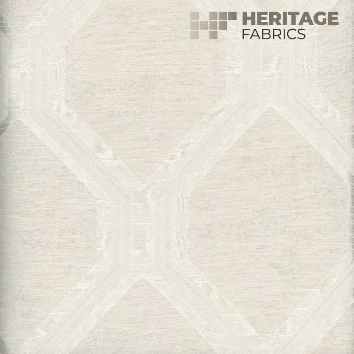 Arbor Eggshell by Heritage Fabric - 59% Polyester 41% Cotton USA or Imported Horizontal: 6" and Vertical: 7.5" 54" - Fabric Carolina -