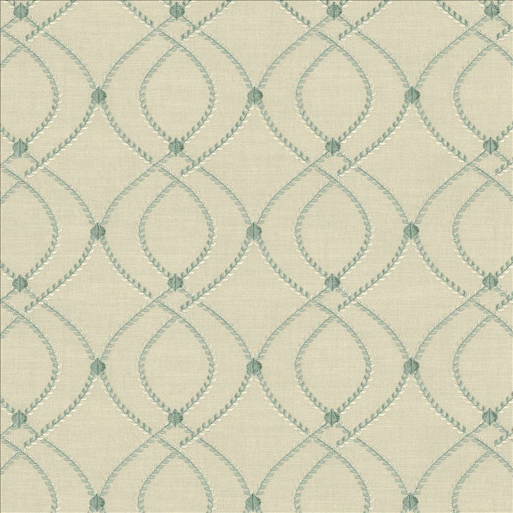 Aria Mallard by Kasmir Fabric 1450 72% Cotton 28% Polyester INDIA 30,000 Wyzenbeek Double Rubs Horizontal: 6 6/8 inches and Vertical: 6 2/8 inches 55 - Fabric Carolina -