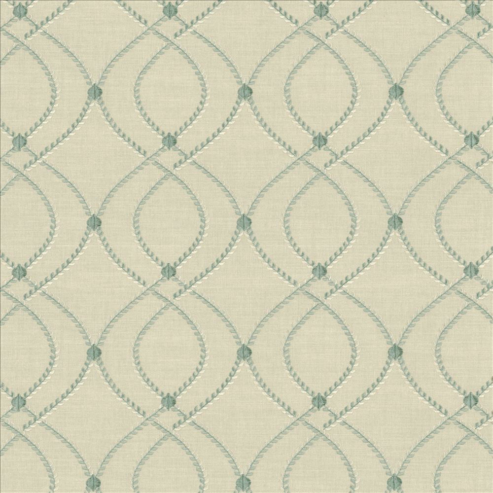Aria Mallard by Kasmir Fabric 1450 72% Cotton
28% Polyester
 INDIA </p><p>Repeat: Horizontal: 6 6/8 inches and Vertical: 6 2/8 inches 55 - Fabric Carolina -