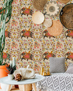 ARISTOCRACY Taupe Wallpaper (WP20402) by Mind The Gap
