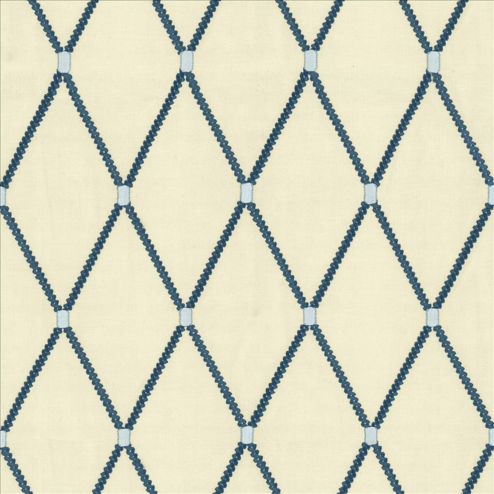 Arlo Diamond Blue by Kasmir Fabric 1458 70% Cotton
30% Rayon
 INDIA 11,000 Wyzenbeek Double Rubs </p><p>Repeat: Horizontal: 4 inches and Vertical: 7 4/8 inches 52 - Fabric Carolina -
