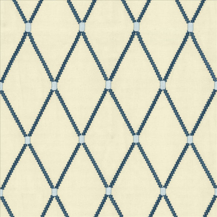 Arlo Diamond Blue by Kasmir Fabric 1458 70% Cotton
30% Rayon
 INDIA 11,000 Wyzenbeek Double Rubs </p><p>Repeat: Horizontal: 4 inches and Vertical: 7 4/8 inches 52 - Fabric Carolina -