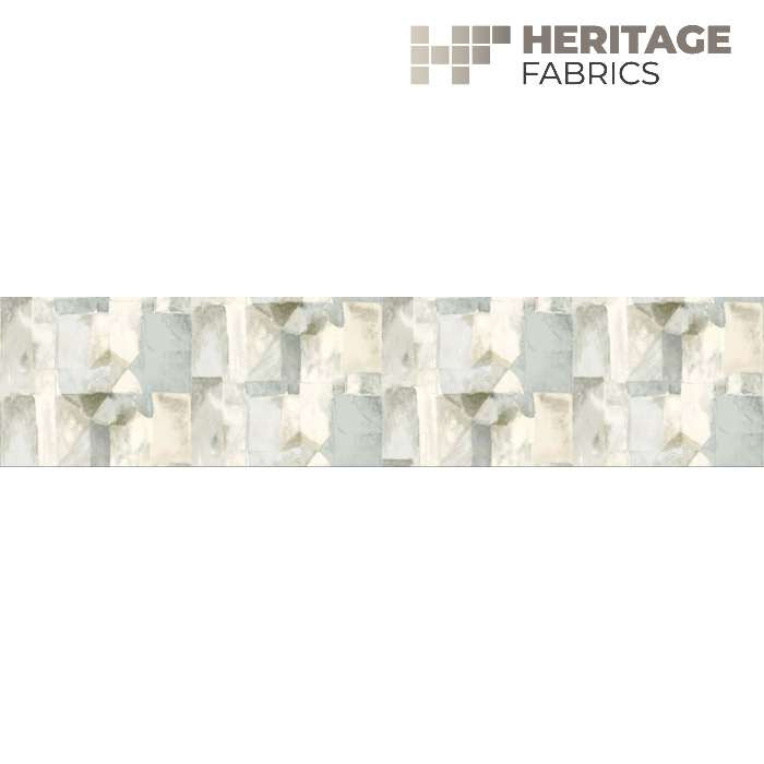 Artesia Sky Light by Heritage Designer Fabric - 100% Cotton Turkey 18,000 Horizontal: 13.5" half drop and Vertical: 12.25" 54" - Swanky Fabrics -