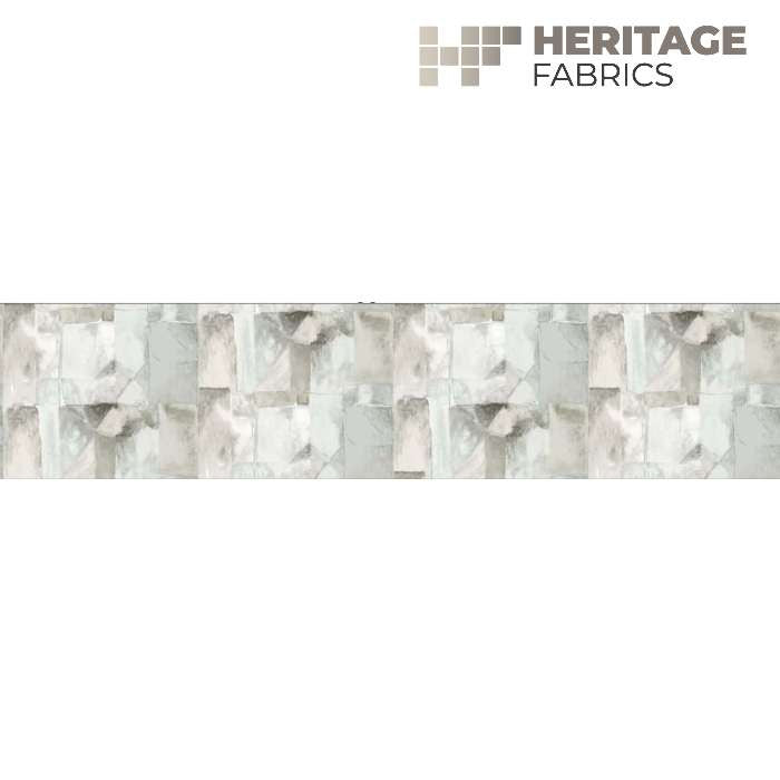 Artesia Stormy by Heritage Designer Fabric - 100% Cotton Turkey 18,000 Horizontal: 13.5" half drop and Vertical: 12.25" 54" - Swanky Fabrics -