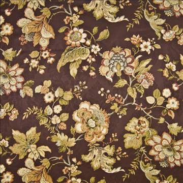 Asbury Lane Coffee by Kasmir Fabric 1390 100% Cotton SOUTH KOREA 15,000 Wyzenbeek Double Rubs H: 27 inches, V: 25 2/8 inches 54 - 55 - Fabric Carolina - Kasmir