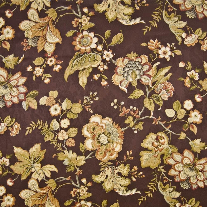 Asbury Lane Coffee by Kasmir Fabric 1390 100% Cotton
 SOUTH KOREA 15,000 Wyzenbeek Double Rubs </p><p>Repeat: Horizontal: 27 inches and Vertical: 25 2/8 inches 54 - Fabric Carolina -