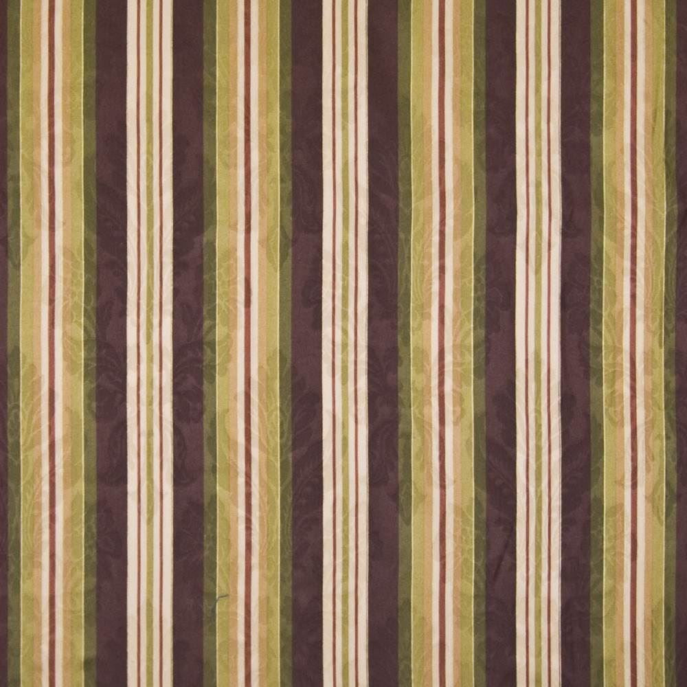 Asbury Stripe Coffee by Kasmir Fabric 1390 100% Cotton SOUTH KOREA 15,000 Wyzenbeek Double Rubs Horizontal: 6 6/8 inches and Vertical: 0 Inches 54 - 55 - Fabric Carolina -