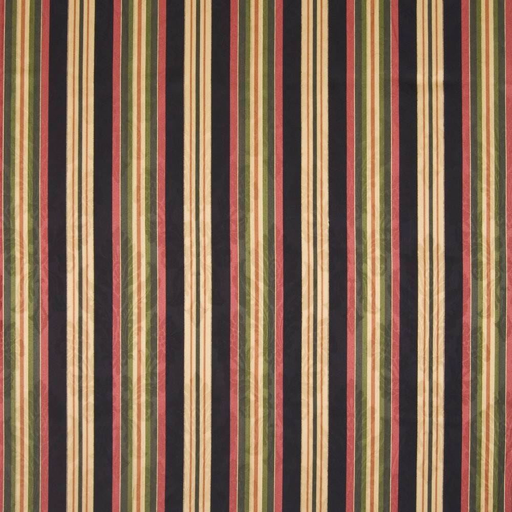 Asbury Stripe Midnight by Kasmir Fabric 1390 100% Cotton
 SOUTH KOREA </p><p>Repeat: Horizontal: 6 6/8 inches and Vertical: N/A 54 - 55 - Fabric Carolina -
