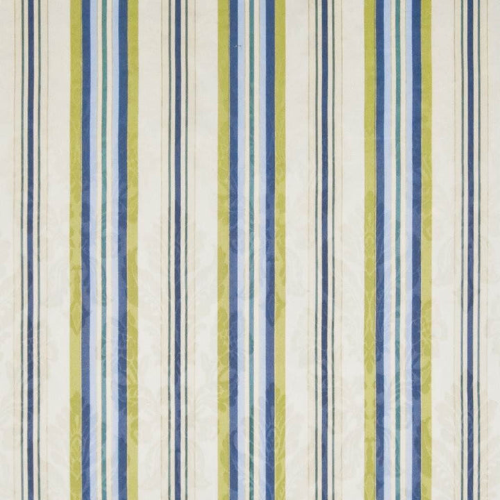 Asbury Stripe Spring by Kasmir Fabric 1389 100% Cotton SOUTH KOREA 15,000 Wyzenbeek Double Rubs Horizontal: 6 6/8 inches and Vertical: 0 Inches 54 - 55 - Fabric Carolina -
