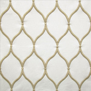Ashbury Ogee Ivory by Kasmir Fabric