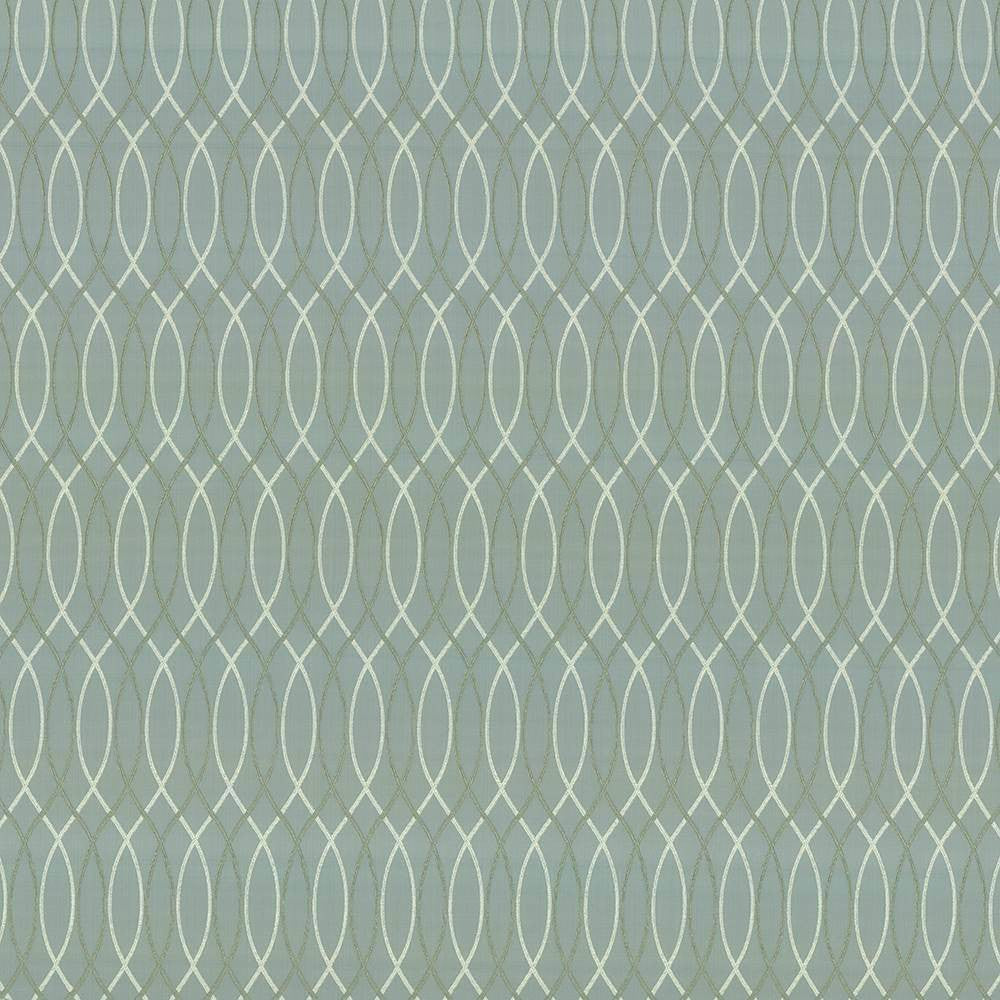 Asher Trellis Glacier by Kasmir Fabric 1442 100% Polyester TURKEY 30,000 Wyzenbeek Double Rubs H: 2 2/8 inches, V:12 2/8 inches 57 - 58 - Fabric Carolina - Kasmir