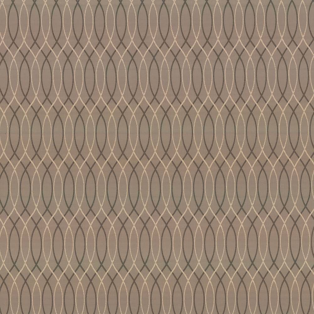 Asher Trellis Truffle by Kasmir Fabric 1438 100% Polyester TURKEY 30,000 Wyzenbeek Double Rubs H: 2 2/8 inches, V:12 2/8 inches 57 - 58 - Fabric Carolina - Kasmir