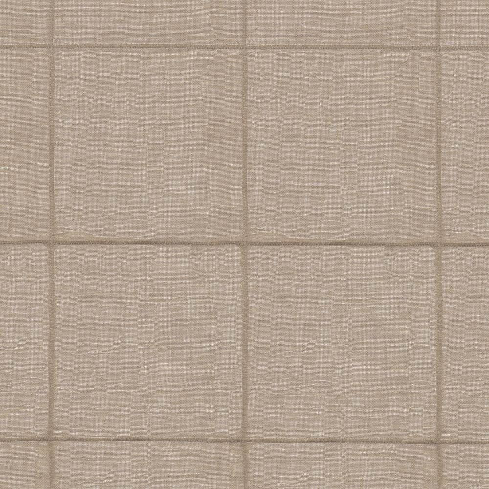 Aspen Check Cafe by Kasmir Fabric 5012 100% Polyester
 CHINA Not Tested Horizontal: 3 2/8 inches and Vertical: 3 2/8 inches 116 - Fabric Carolina -