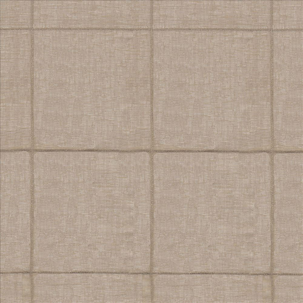 Aspen Check Cafe by Kasmir Fabric 5012 100% Polyester
 CHINA Not Tested </p><p>Repeat: Horizontal: 3 2/8 inches and Vertical: 3 2/8 inches 116 - Fabric Carolina -