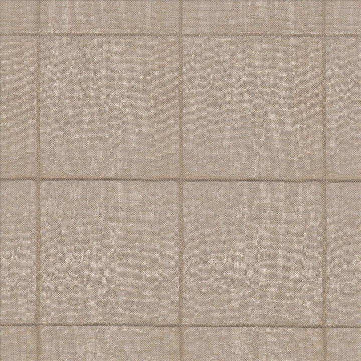 Aspen Check Cafe by Kasmir Fabric 5012 100% Polyester
 CHINA Not Tested </p><p>Repeat: Horizontal: 3 2/8 inches and Vertical: 3 2/8 inches 116 - Fabric Carolina -