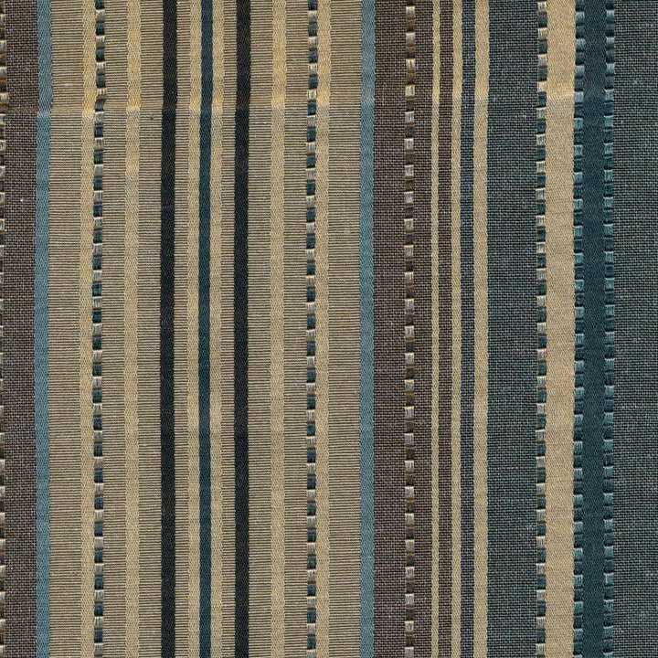 Aston Stripe Prussian by Kasmir Fabric 1388 35% Cotton 35% Viscose 30% Polyester TURKEY 27,000 Wyzenbeek Double Rubs H: 2 inches, V:9 inches 55 - Fabric Carolina - Kasmir