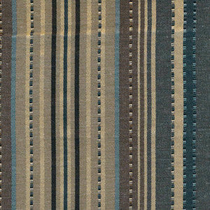 Aston Stripe Prussian by Kasmir Fabric
