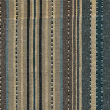 Aston Stripe Prussian by Kasmir Fabric 1388 35% Cotton 35% Viscose 30% Polyester TURKEY 27,000 Wyzenbeek Double Rubs H: 2 inches, V: 9 inches 55 - Fabric Carolina - Kasmir