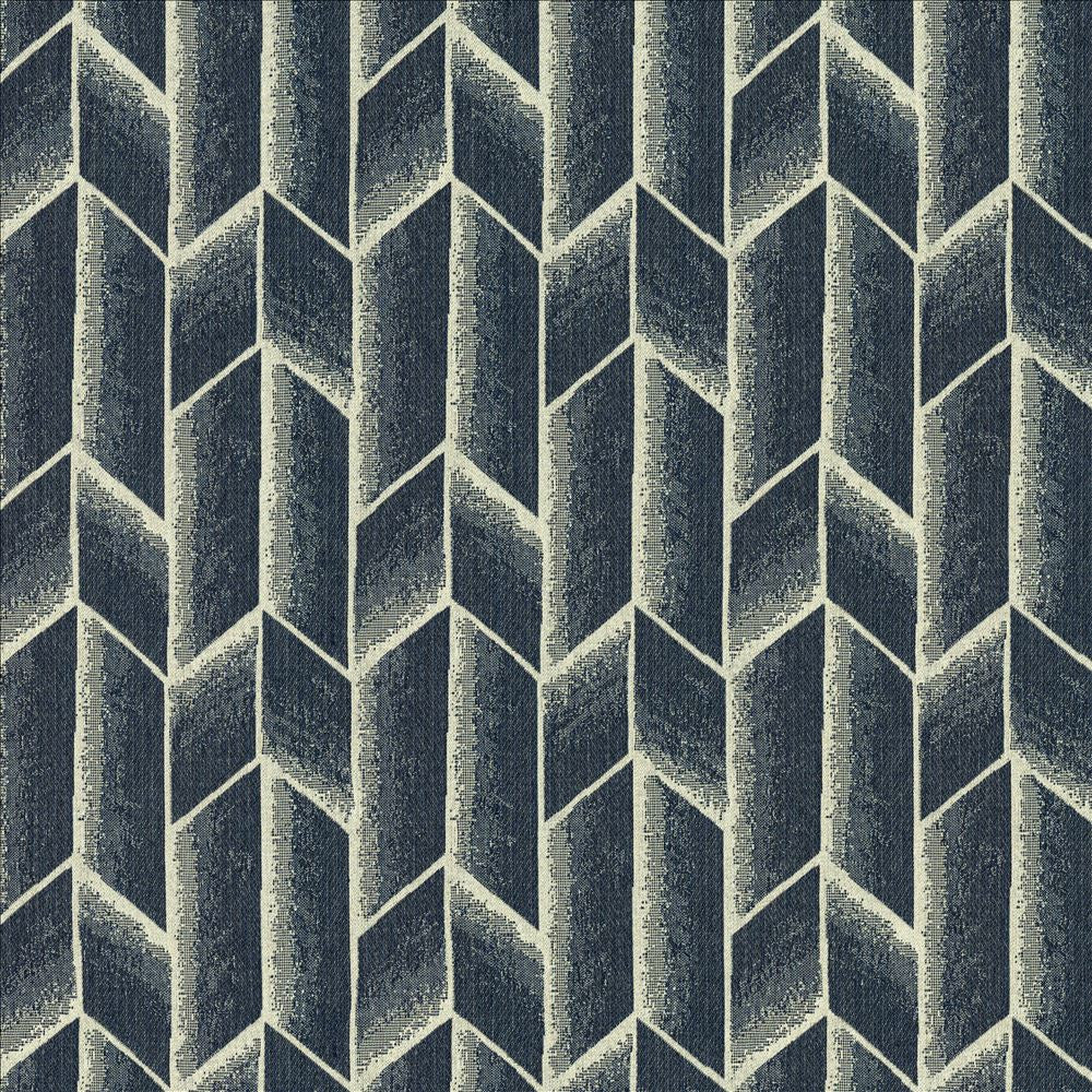Astonish Indigo by Kasmir Fabric 1454 38% Olefin
28% Recycled Cotton
25% Cotton
9% Polyester
 USA 33,000 Wyzenbeek Double Rubs Horizontal: 13 4/8 inches and Vertical: 13 6/8 inches 54 - Fabric Carolina -