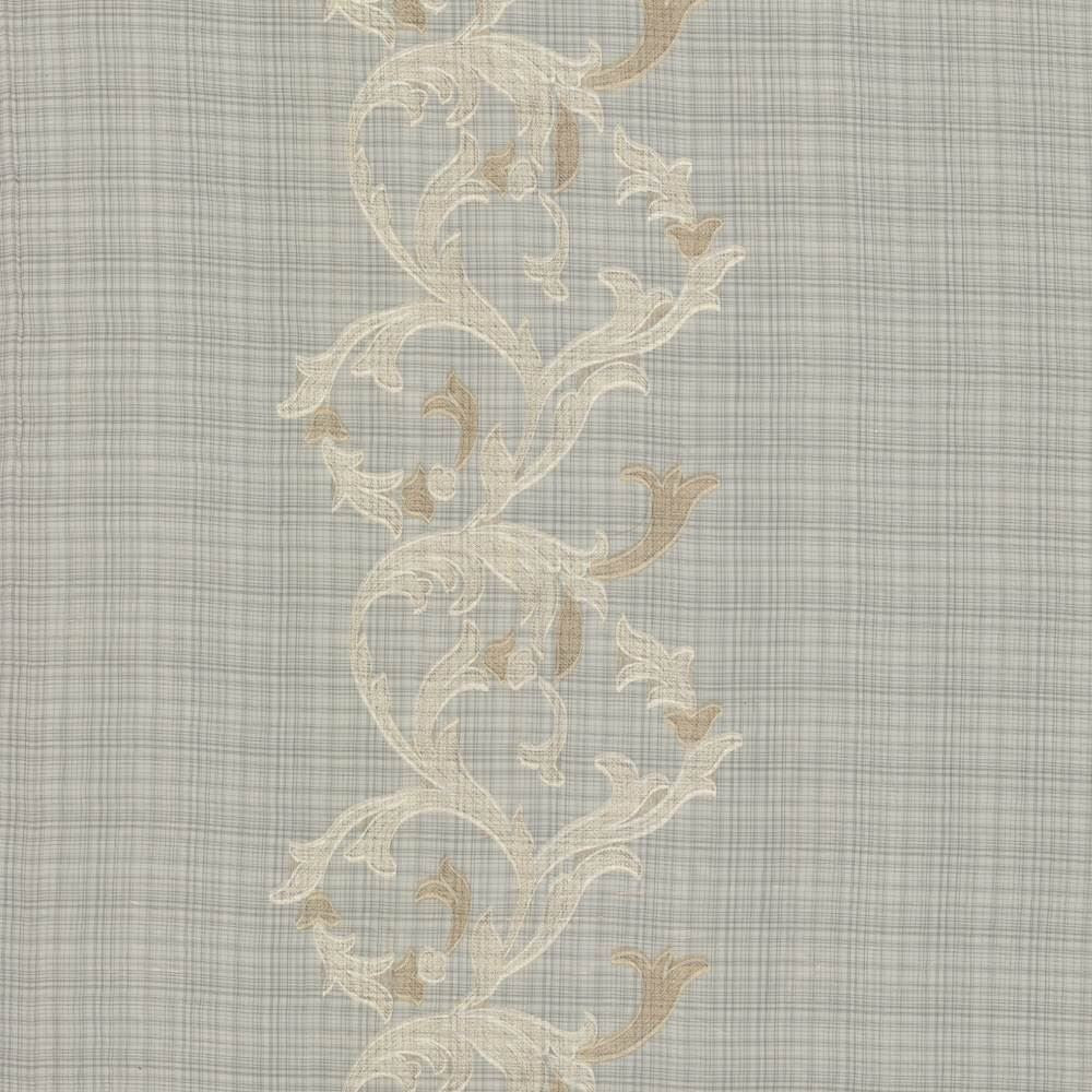 Astrance Gray by Kasmir Fabric 5012 100% Polyester
 CHINA Horizontal: 14 4/8 inches and Vertical: 27 4/8 inches 108 - Fabric Carolina -