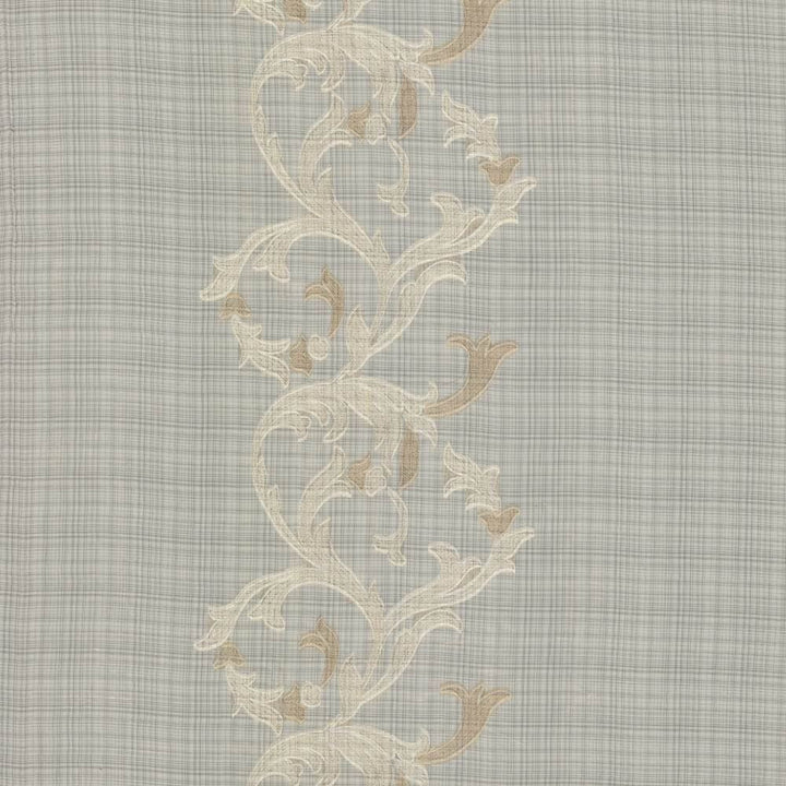 Astrance Gray by Kasmir Fabric 5012 100% Polyester
 CHINA Horizontal: 14 4/8 inches and Vertical: 27 4/8 inches 108 - Fabric Carolina -
