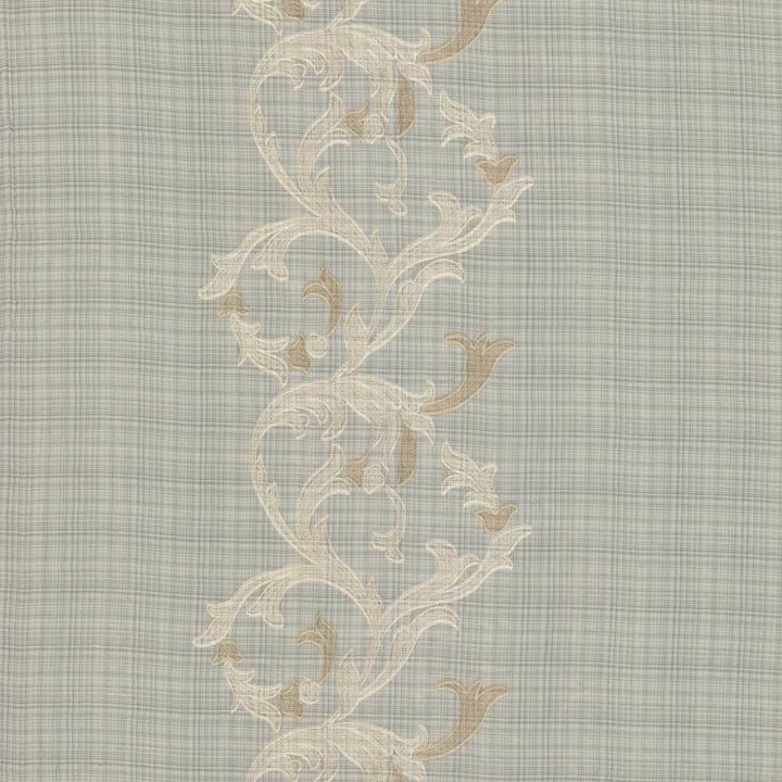 Astrance Gray by Kasmir Fabric 5012 100% Polyester CHINA H: 14 4/8 inches, V:27 4/8 inches 108 - 109 - Fabric Carolina - Kasmir