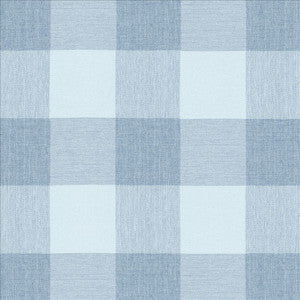 Athena Check Sky by Kasmir Fabric