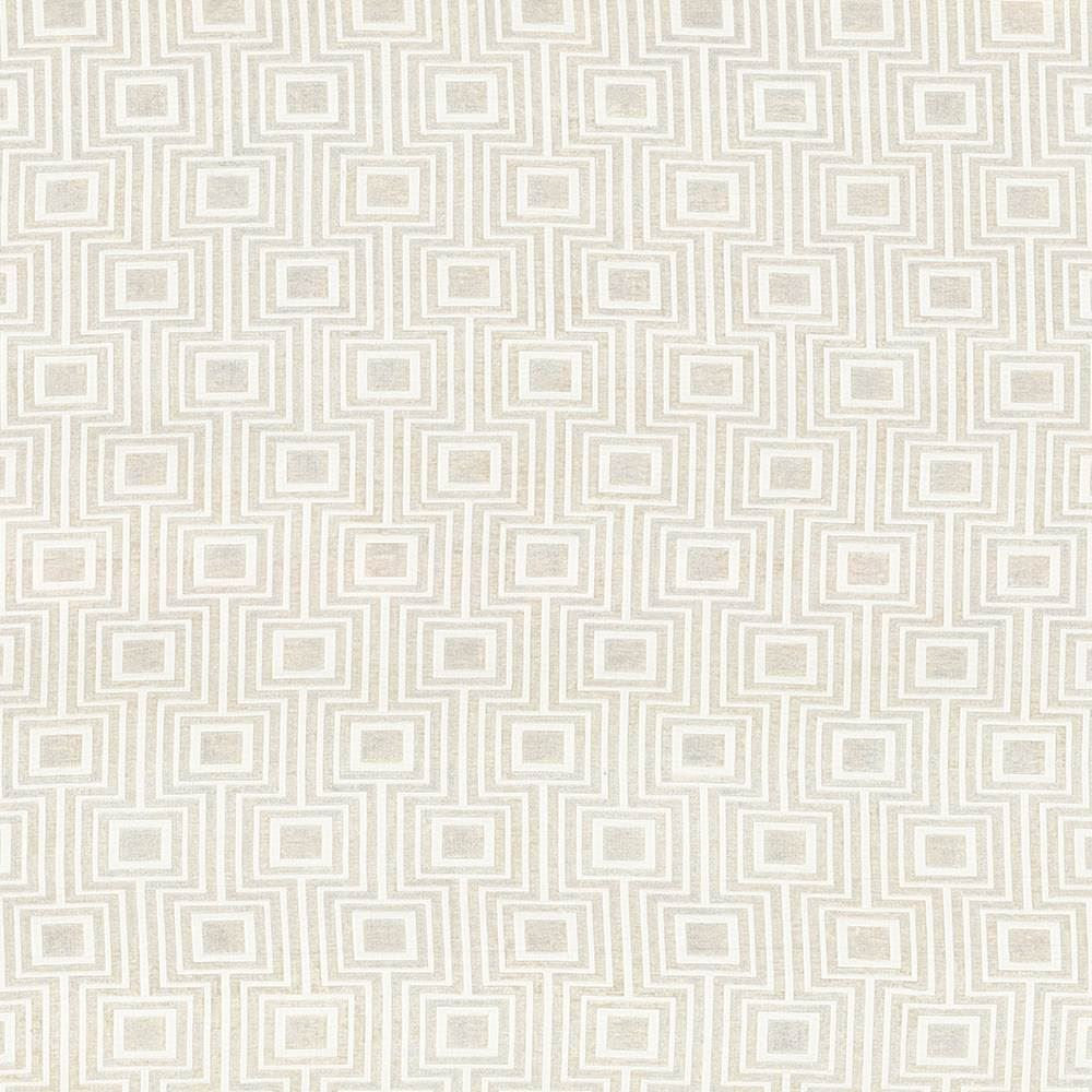 Athena Cream by Kasmir Fabric 5066 100% Polyester CHINA Not Tested Horizontal: 4 6/8 inches and Vertical: 5 7/8 inches 55 - Fabric Carolina -