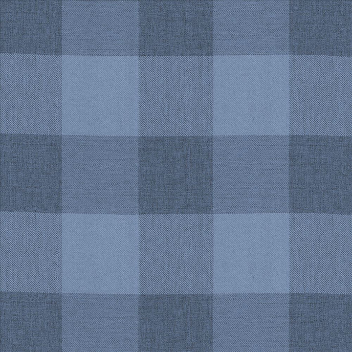 Athena Check Indigo by Kasmir Fabric 1472 100% Polyester
 INDIA </p><p>Repeat: Horizontal: 7 6/8 inches and Vertical: 8 inches 54 - Fabric Carolina -