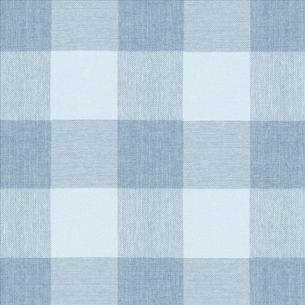 Athena Check Sky by Kasmir Fabric 1472 100% Polyester
 INDIA </p><p>Repeat: Horizontal: 7 6/8 inches and Vertical: 8 inches 54 - Fabric Carolina -