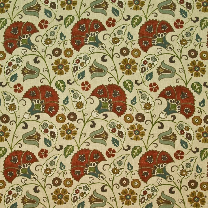 Athendale Spice by Kasmir Fabric 1402 100% Cotton
 USA </p><p>Repeat: Horizontal: 13 4/8 inches and Vertical: 27 inches 54 - 55 - Fabric Carolina -