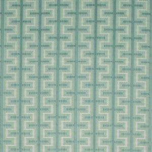 Athenia Fretwork Aquamarine by Kasmir Fabric