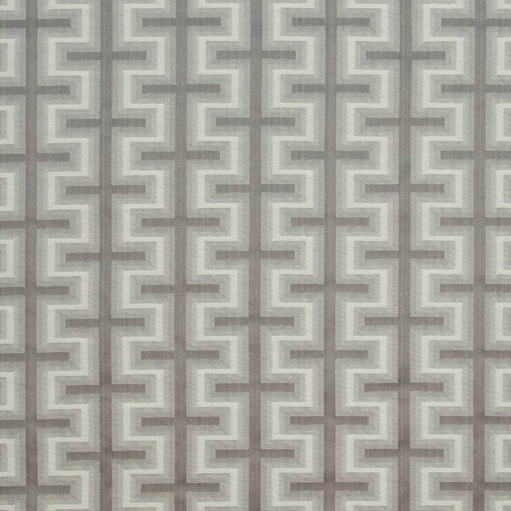 Athenia Fretwork Platinum by Kasmir Fabric 1396 52% Rayon
48% Polyester
 CHINA </p><p>Repeat: Horizontal: 7 4/8 inches and Vertical: 3 2/8 inches 58 - Fabric Carolina -