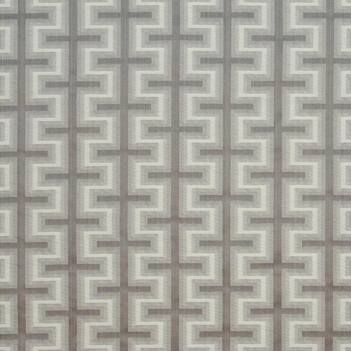 Athenia Fretwork Platinum by Kasmir Fabric 1396 52% Rayon 48% Polyester CHINA 60,000 Wyzenbeek Double Rubs H: 7 4/8 inches, V:3 2/8 inches 58 - Fabric Carolina - Kasmir