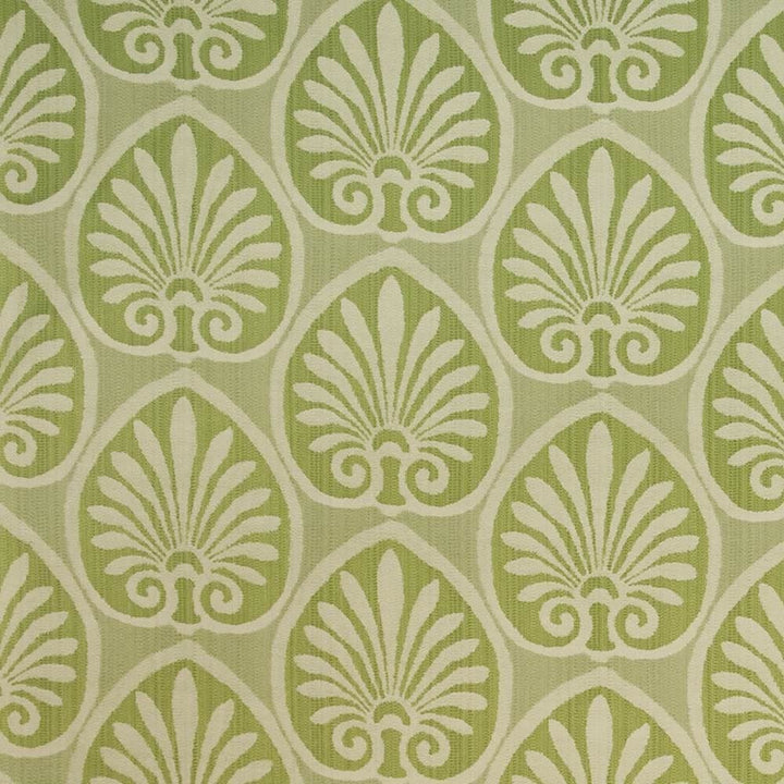 Athenia Shell Key Lime by Kasmir Fabric 1398 52% Rayon
48% Polyester
 CHINA </p><p>Repeat: Horizontal: 14 4/8 inches and Vertical: 9 2/8 inches 58 - Fabric Carolina -