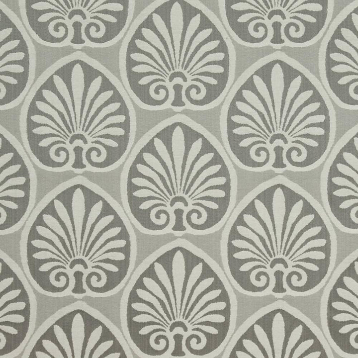 Athenia Shell Platinum by Kasmir Fabric 1396 52% Rayon 48% Polyester CHINA 60,000 Wyzenbeek Double Rubs H: 14 4/8 inches, V:9 2/8 inches 58 - Fabric Carolina - Kasmir