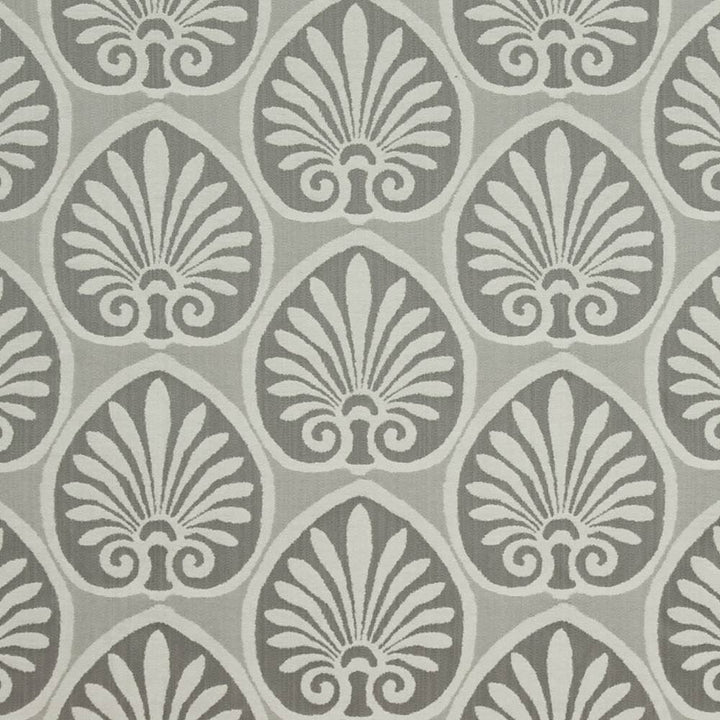 Athenia Shell Platinum by Kasmir Fabric 1396 52% Rayon 48% Polyester CHINA 60,000 Wyzenbeek Double Rubs Horizontal: 14 4/8 inches and Vertical: 9 2/8 inches 58 - Fabric Carolina -