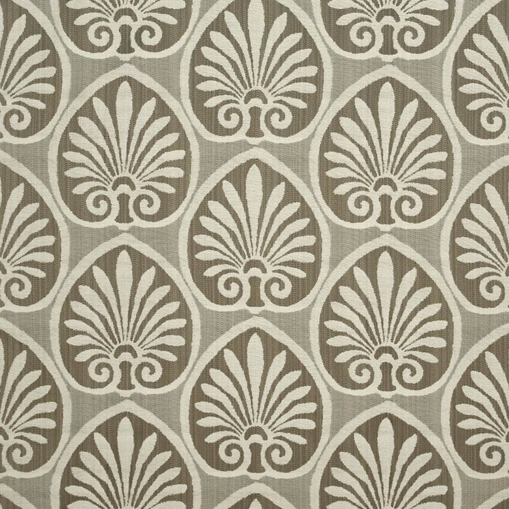 Athenia Shell Walnut by Kasmir Fabric 1396 52% Rayon 48% Polyester CHINA 60,000 Wyzenbeek Double Rubs Horizontal: 14 4/8 inches and Vertical: 9 2/8 inches 58 - Fabric Carolina -