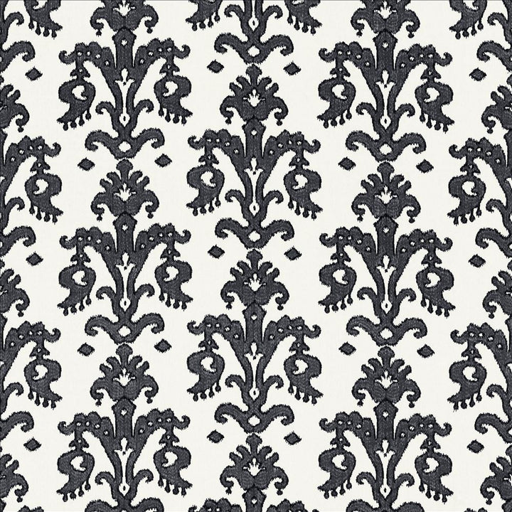 Audacious Slate by Kasmir Fabric 1450 100% Cotton
 INDIA </p><p>Repeat: Horizontal: 20 4/8 inches and Vertical: 15 2/8 inches 56 - Fabric Carolina -