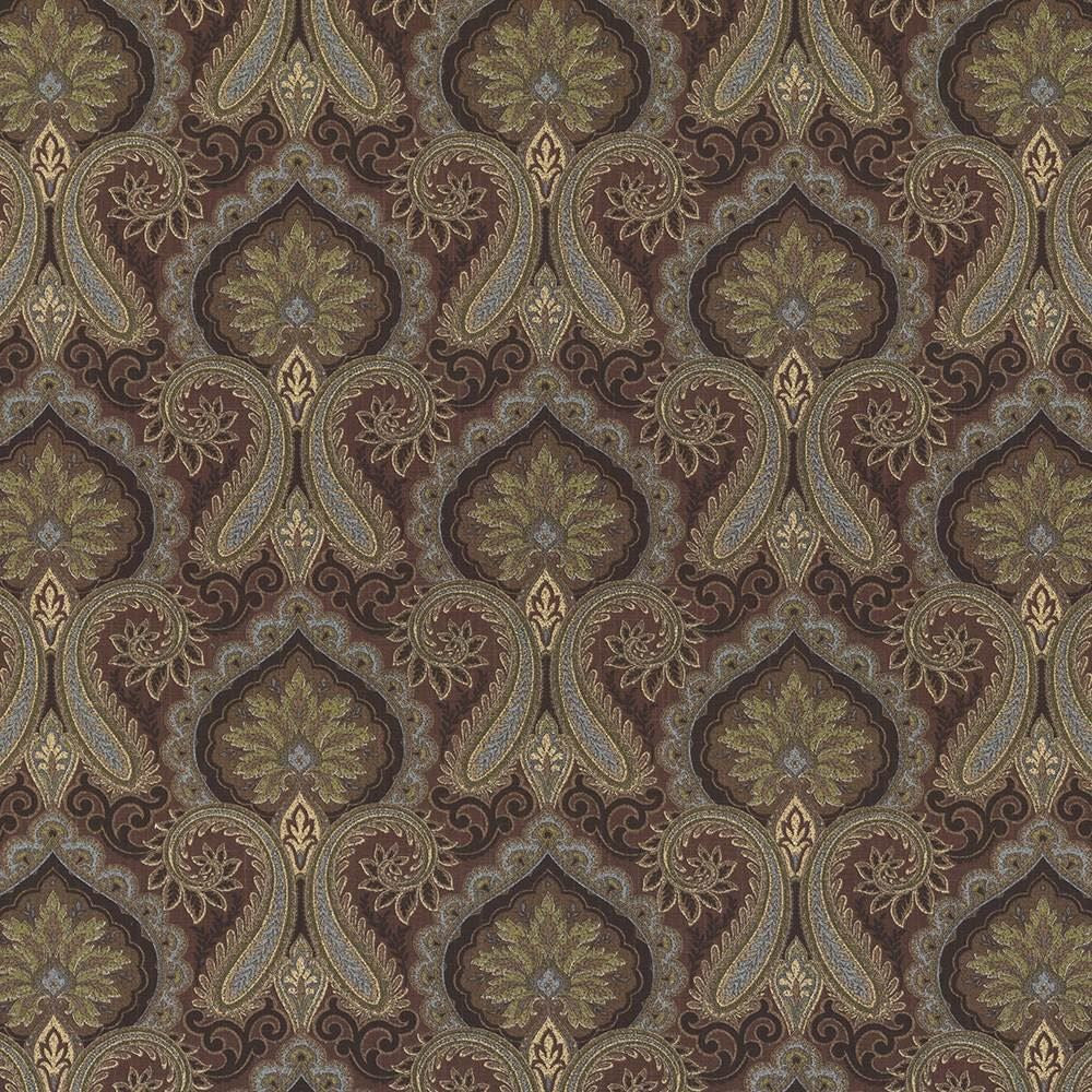 Audasson Mocha by Kasmir Fabric 1433 100% Cotton
 SPAIN </p><p>Repeat: Horizontal: 13 4/8 inches and Vertical: 12 4/8 inches 54 - 56 - Fabric Carolina -