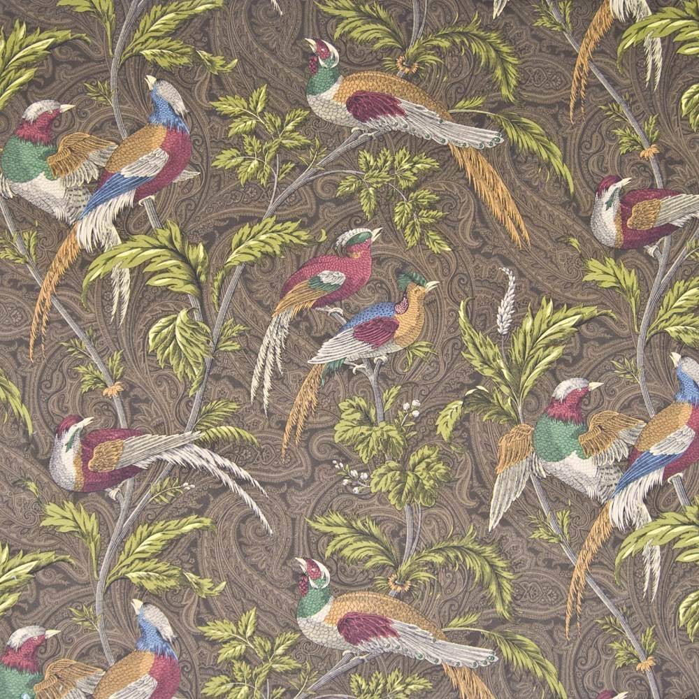 Audubon Grove Leather by Kasmir Fabric 1371 100% Cotton PERU 15,000 Wyzenbeek Double Rubs H: 54 inches, V:27 inches 54 - Fabric Carolina - Kasmir