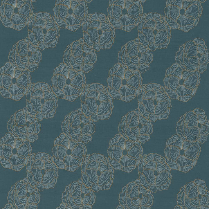 Augusta Garden Deepwater by Kasmir Fabric 1436 100% Linen
Embroidery
100% Rayon
 CHINA </p><p>Repeat: Horizontal: 12 inches and Vertical: 17 inches 36 - Fabric Carolina -