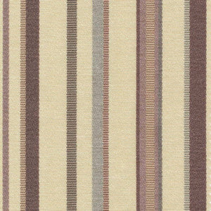 Avery Stripe Heather Moon by Kasmir Fabric