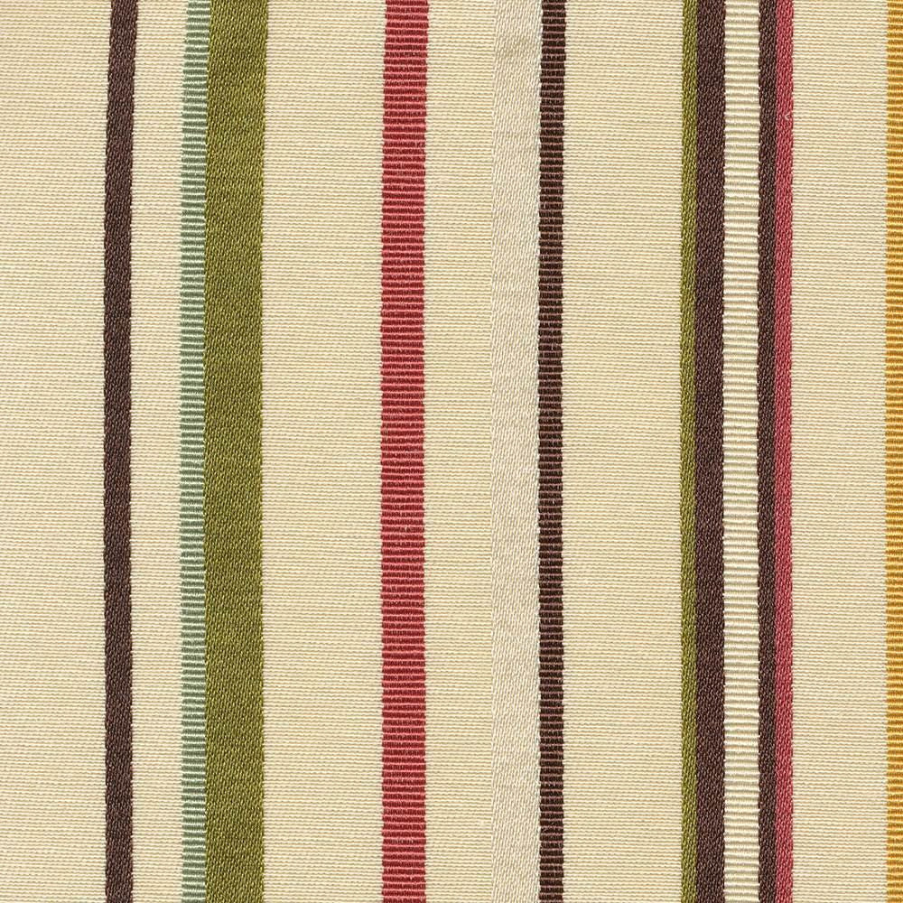 Avery Stripe Multi by Kasmir Fabric 1421 51% Cotton
49% Polyester
 TAIWAN 25,000 Wyzenbeek Double Rubs </p><p>Repeat: Horizontal: 6 6/8 inches and Vertical: N/A 54 - Fabric Carolina -