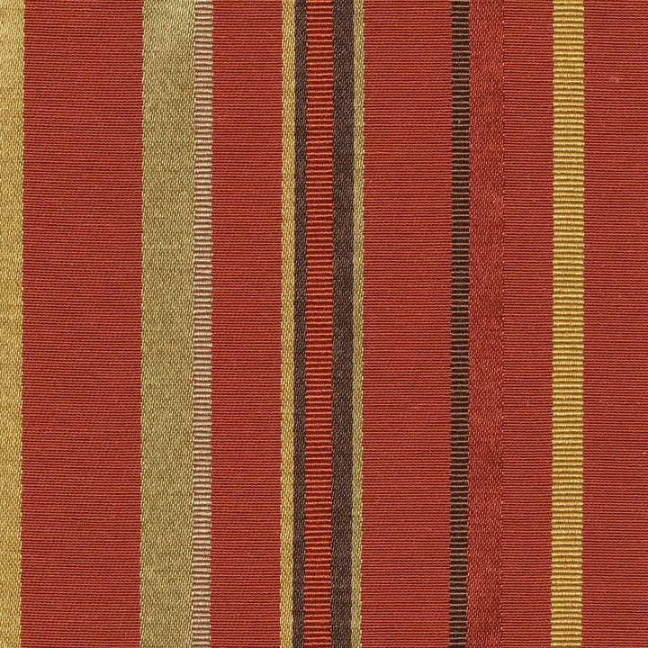Avery Stripe Spice by Kasmir Fabric 1421 51% Cotton 49% Polyester TAIWAN 25,000 Wyzenbeek Double Rubs Horizontal: 6 6/8 inches and Vertical: 0 Inches 54 - 55 - Fabric Carolina -