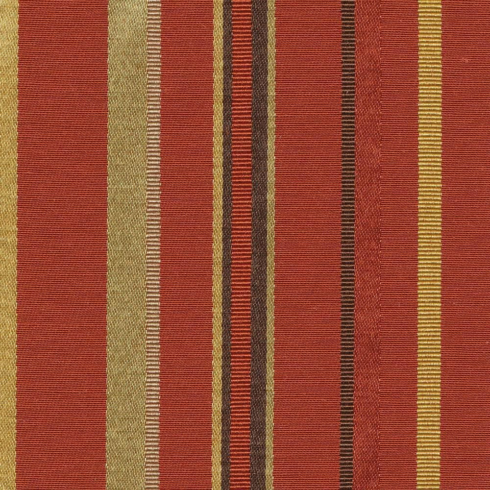Avery Stripe Spice by Kasmir Fabric 1421 51% Cotton
49% Polyester
 TAIWAN 25,000 Wyzenbeek Double Rubs </p><p>Repeat: Horizontal: 6 6/8 inches and Vertical: N/A 54 - Fabric Carolina -